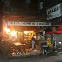 Outside at Osaka Sushi Tonkatsu in Vientiane