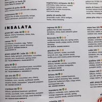 Menu at Col'Cacchio Pizzeria - Montecasino in Johannesburg
