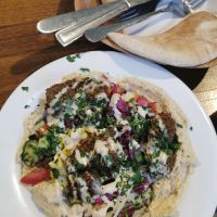  at Falafel Bar in Budapest