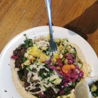  at Falafel Bar in Budapest