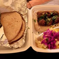  at Falafel Bar in Budapest