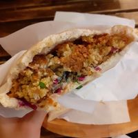 Falafel at Falafel Bar in Budapest
