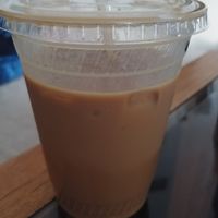 Iced Vanilla Soy Latte (6 pumps vanilla), delicious at Savage Goods in El Paso
