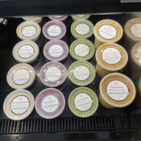 Soups and spreads to go  at Mary Be Kitchen in Toronto