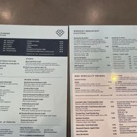 Menu  at Mary Be Kitchen in Toronto