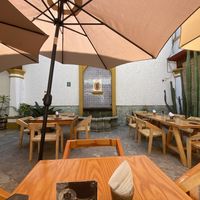 Patio at Hierba Dulce in Oaxaca