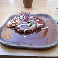 Beautiful presentation and delicious food at Hierba Dulce in Oaxaca