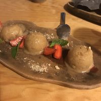 Helado de leche quemada  at Hierba Dulce in Oaxaca