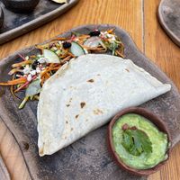 Empanadas. With squash and mushroom. Favourite dish .    at Hierba Dulce in Oaxaca