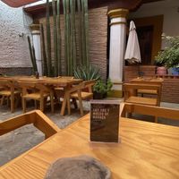 The ambiance   at Hierba Dulce in Oaxaca