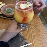 Tropical cocktail  at Hierba Dulce in Oaxaca