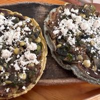 Memelas   at Hierba Dulce in Oaxaca