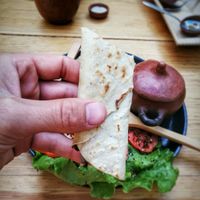 small tacos  at Hierba Dulce in Oaxaca