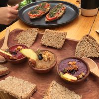 Sourdough & jam at Hierba Dulce in Oaxaca