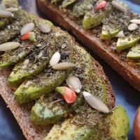 Delicius Avocado Taste  at Hierba Dulce in Oaxaca