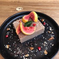 Corn jelly dessert  at Hierba Dulce in Oaxaca