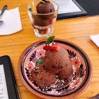 Healthy raw desserts - not my thing but others may like!  at Hierba Dulce in Oaxaca