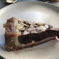 Vegan cherry almond pie at Trilogy Coffee in Kilauea