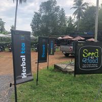 Front of restaurant  at Seed to Feed in Koh Phangan
