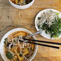 Hue’s style beef veg soup  at Phap Duyen Mon An Chay in Mui Ne