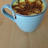 Kurkuma Latte at Aureen Green in Berlin