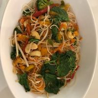 Cashew noodles at Stacked Lunch Bar in Cirencester