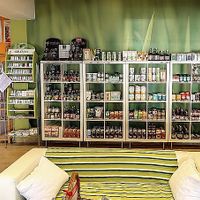 Organic vegan shop - gluten free. at Ziva Center in Ljubljana