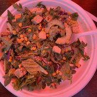 Thai salad with tofu. at Big Bear Lake Brewing Company in Big Bear Lake