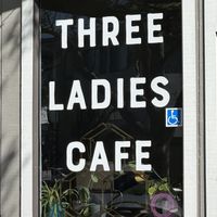   at Three Ladies Cafe in Davis