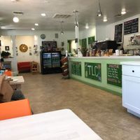 Front counter at Three Ladies Cafe in Davis