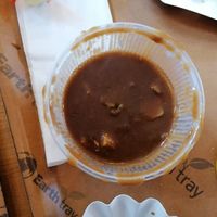 Vegan stoofvlees at De Frietketel in Ghent