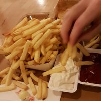 So many chips!! at De Frietketel in Ghent