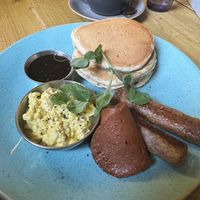 Pancakes   at Seeds for the Soul in Edinburgh