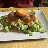 Paula’s special toast   at Seeds for the Soul in Edinburgh