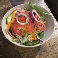 Side salad   at Seeds for the Soul in Edinburgh
