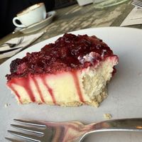 Cheesecake consistency   at Seeds for the Soul in Edinburgh