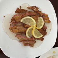 Pollo al limón  at Pato Beikin in Valencia