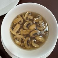 Mushroom soup at Pato Beikin in Valencia
