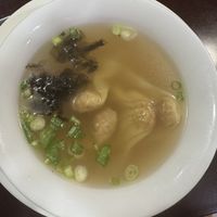 Wonton soupp  at Pato Beikin in Valencia