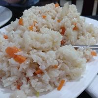 fried rice with vegetables at Pato Beikin in Valencia