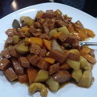 veg-chicken kum bao at Pato Beikin in Valencia