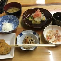 Free rice re-fill available.  at Tsujigahana in Matsuyama