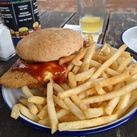 Hashanati! So good at Culture Burger Joint in Nelson