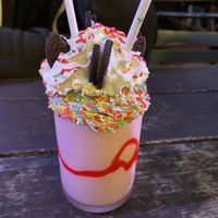 Strawberry shake   at Culture Burger Joint in Nelson