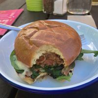 Veggie burger. at Culture Burger Joint in Nelson