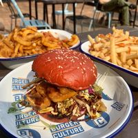 Curly fries  at Culture Burger Joint in Nelson