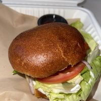 Plant Based Burger   at Second Nature in San Diego