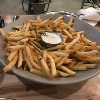 Parmesan truffle fries  at Second Nature in San Diego
