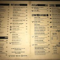 Menu can make vegan upon request at About Eatery in Bangkok