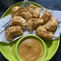 Delicious momos  at Lumbini Sat Saheb Pure Vegetarian Food in Lumbini